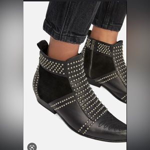 anine bing studded charlie boots